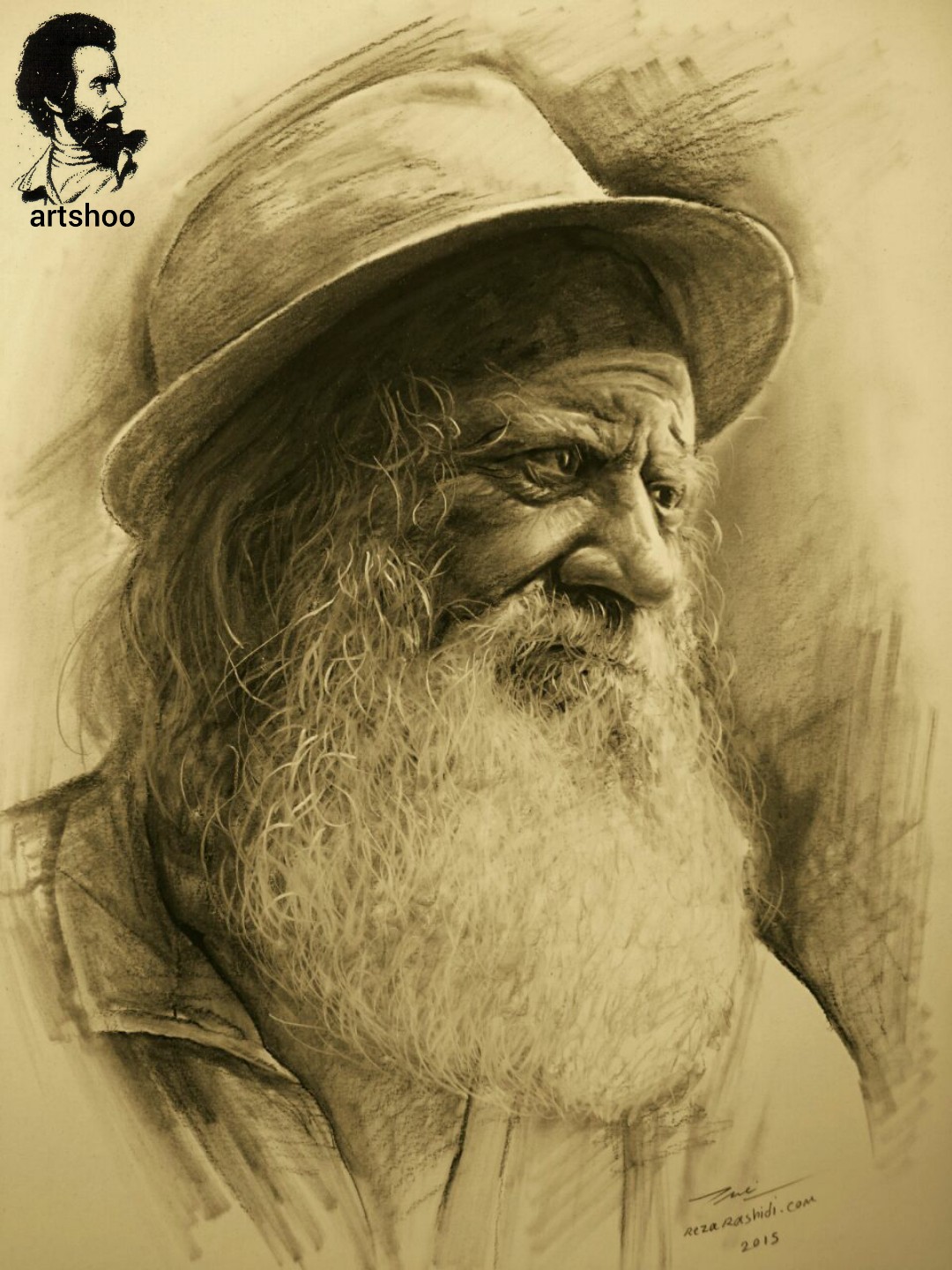 نقاشی سیاه قلم